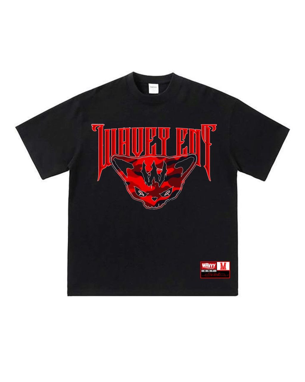 HEAT WAVE TEE BLACK