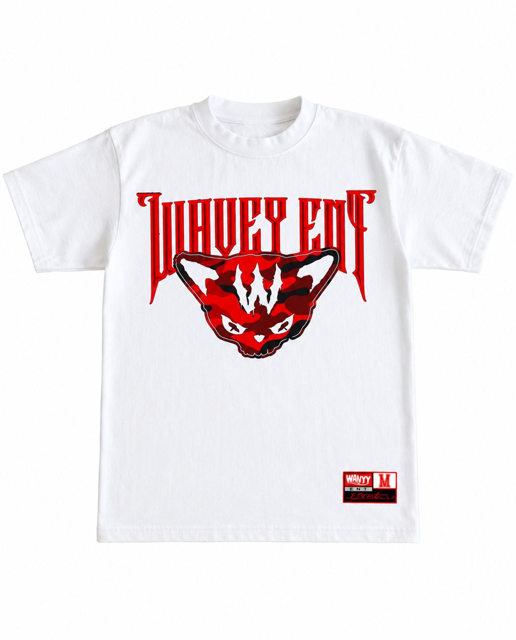 HEAT WAVE TEE WHITE